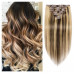 Clip On DeLuxe Drept Black Collection Balayage #4 #60