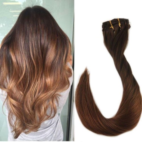 Clip On DeLuxe Drept Black Collection Ombre #3 #8N