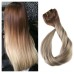 Clip On DeLuxe Drept Black Collection Ombre #6 #20