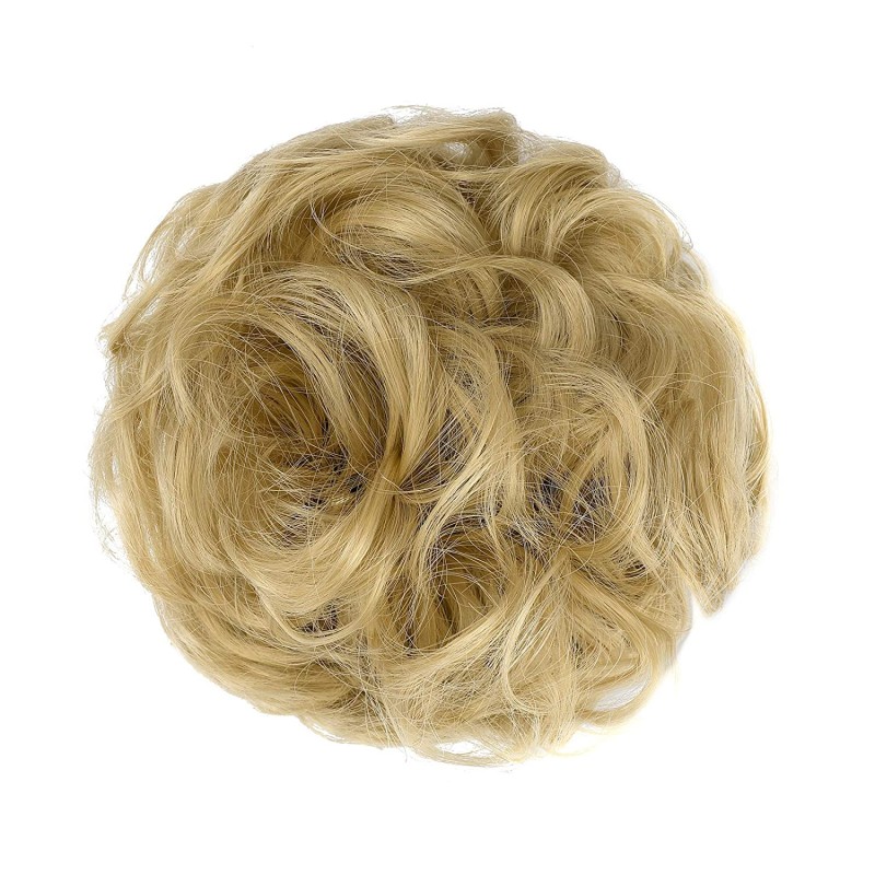 Elastic din par natural Blond Deschis