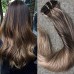 Extensii Clip-On DeLuxe Balayage #1B #20