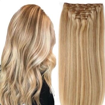 Extensii Clip-On DeLuxe Balayage #7 #24