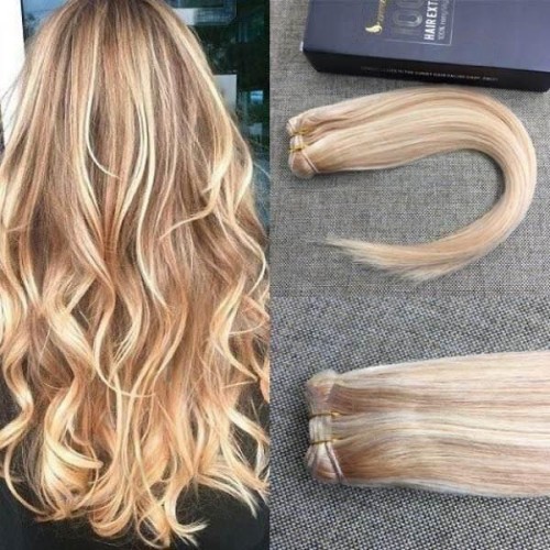 Extensii Clip-On DeLuxe Extreme Balayage #18 #60