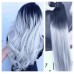 Extensii Clip-On DeLuxe Extreme Ombre #1B Silver