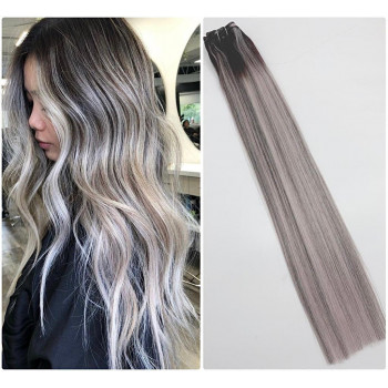 Extensii Clip-On Oskar Balayage #1B Brilliant Grey