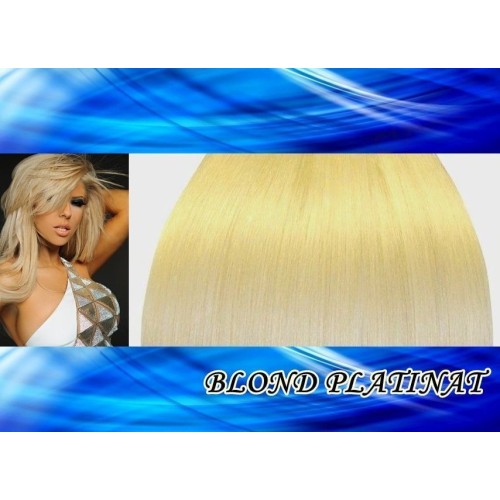 Extensii Front Lace (Semiperuca) DeLuxe Blond Platinat