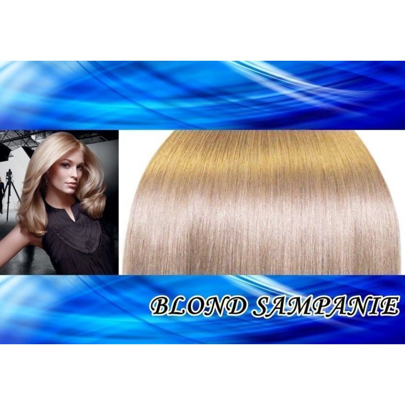 Extensii Front Lace (Semiperuca) DeLuxe Blond Sampanie