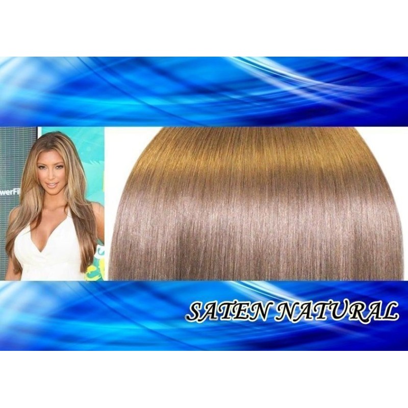 Extensii Front Lace (Semiperuca) DeLuxe Saten Natural