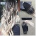 Extensii Tape In DeLuxe Balayage #1B #100