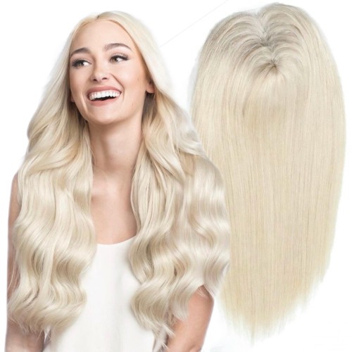 Front Lace Blond Alb