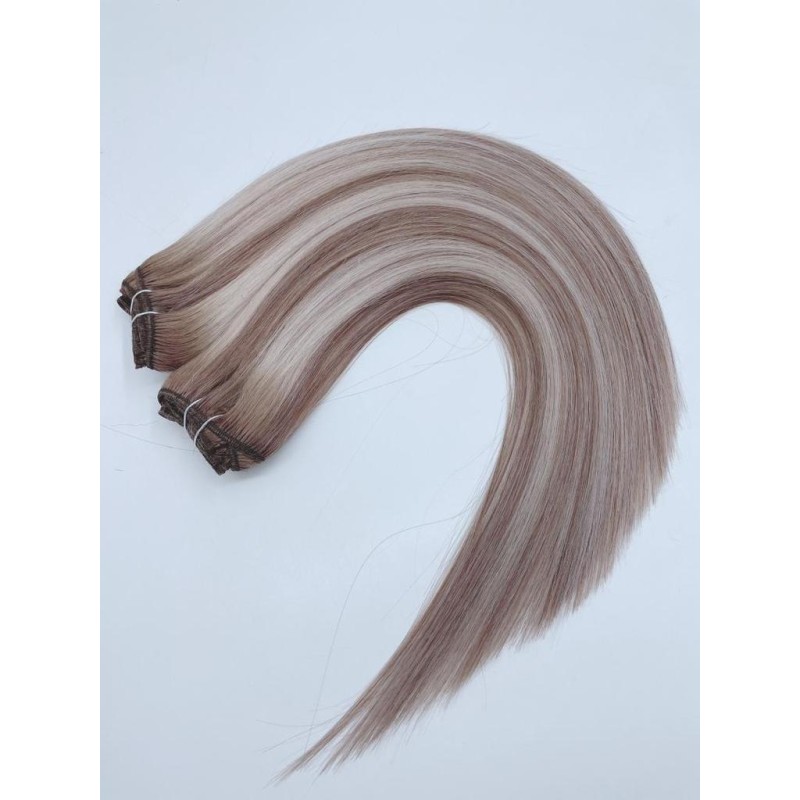 Mini Set Clip-On BALAYAGE 9/light grey