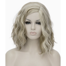 Peruca Blond Suvitat Ondulat