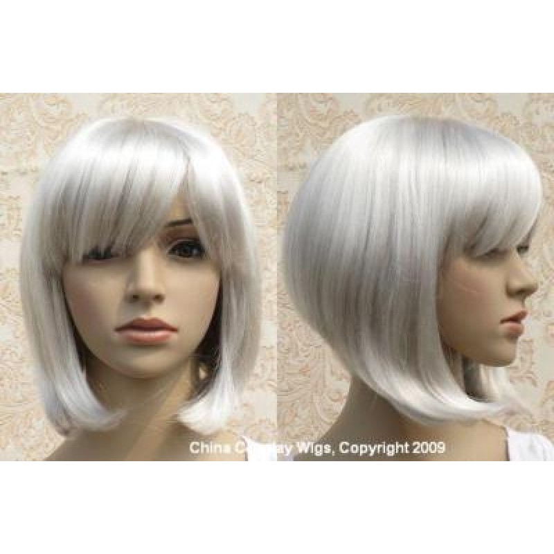 Peruca bobo blonde platinum