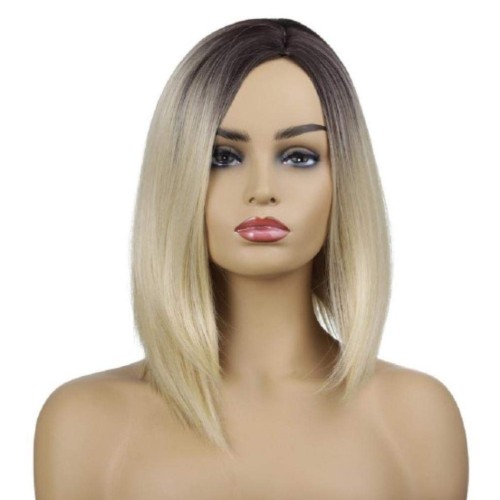 Peruca bobo ombre blonde