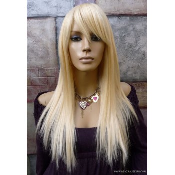 Peruca din par natural golden blonde