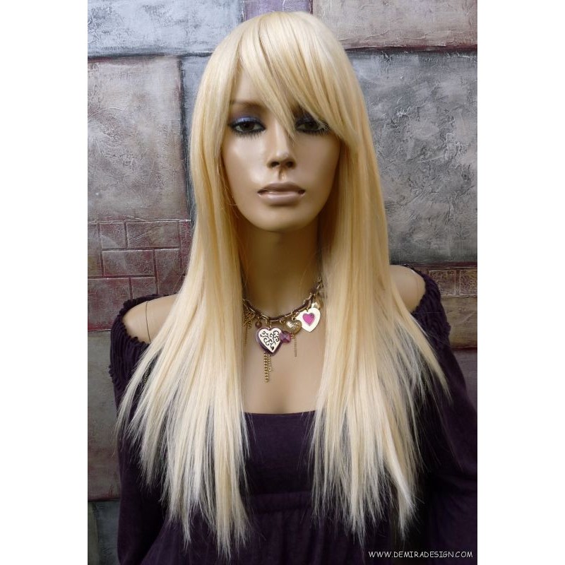 Peruca din par natural golden blonde