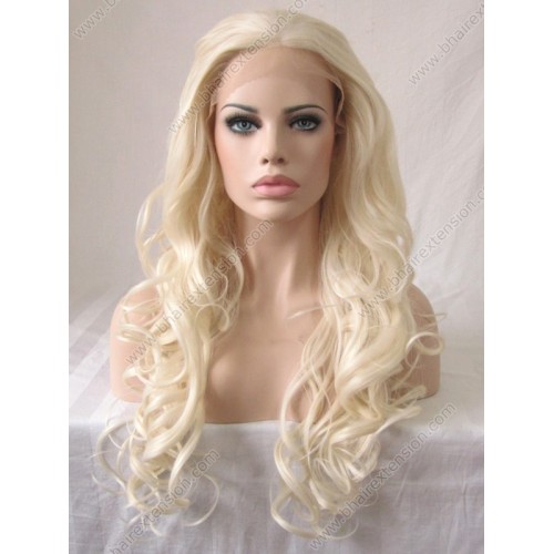 Peruca din par natural light blonde