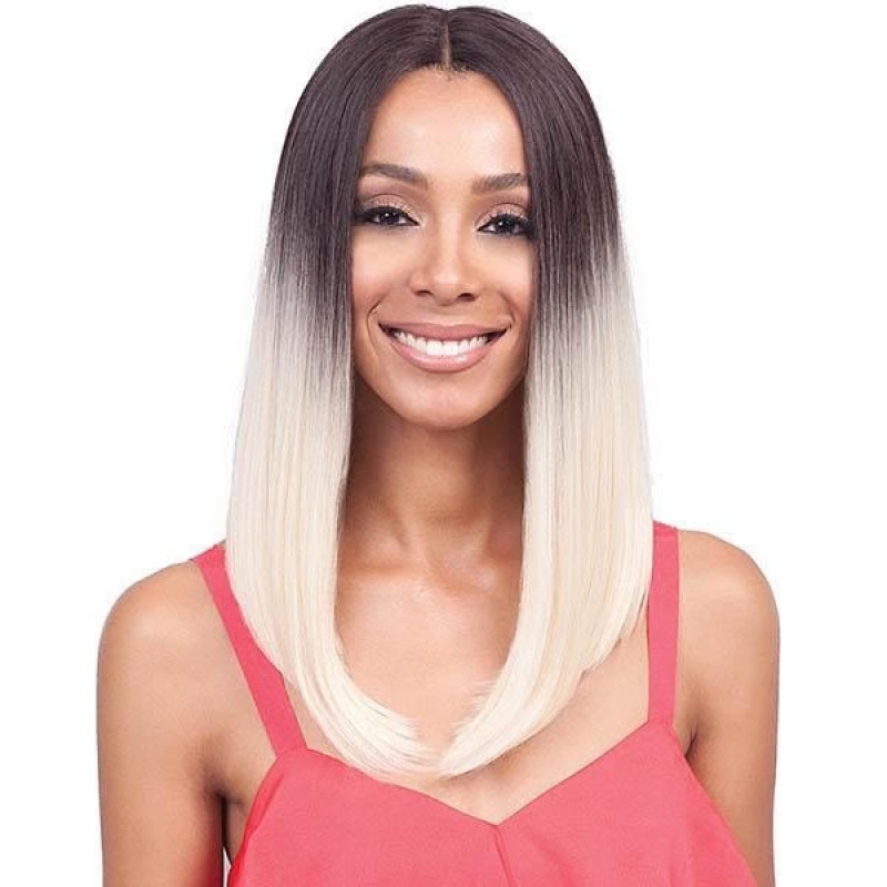 Peruca Ombre Negru Natural/ White 