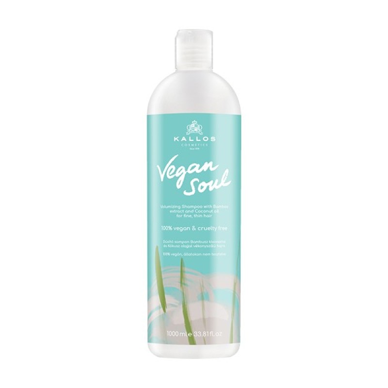 Sampon Vegan Soul pentru Volum, 1000 ml