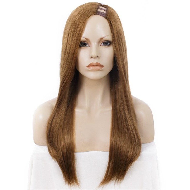 Semiperuca Par Natural U Part Blond Inchis