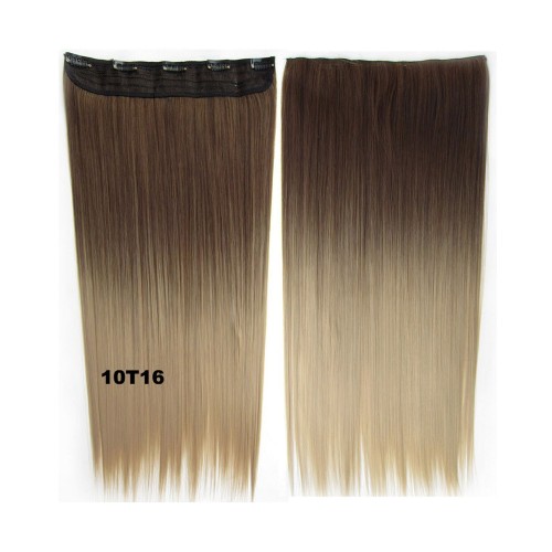 Trese Clip-On Drepte Sintetic Ombre #10 16