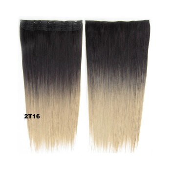 Trese Clip-On Drepte Sintetic Ombre #2 16